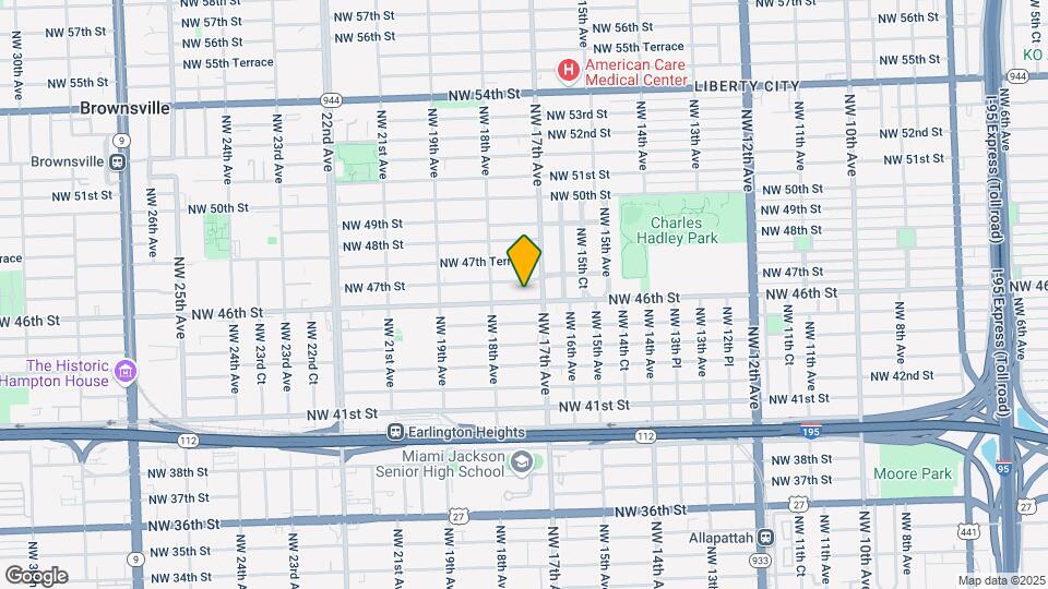 1725 NW 46th St Map and Location Details