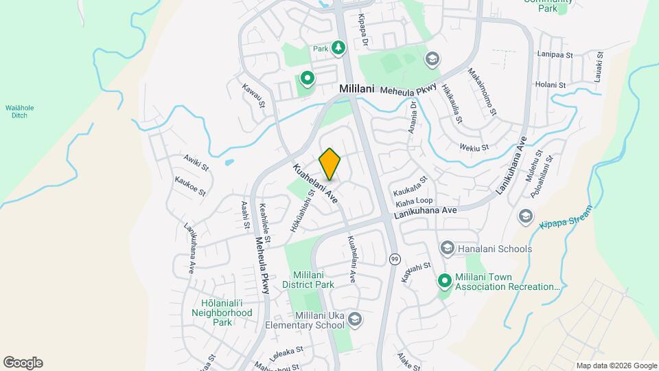 94-065 Kuahelani Ave Map and Location Details