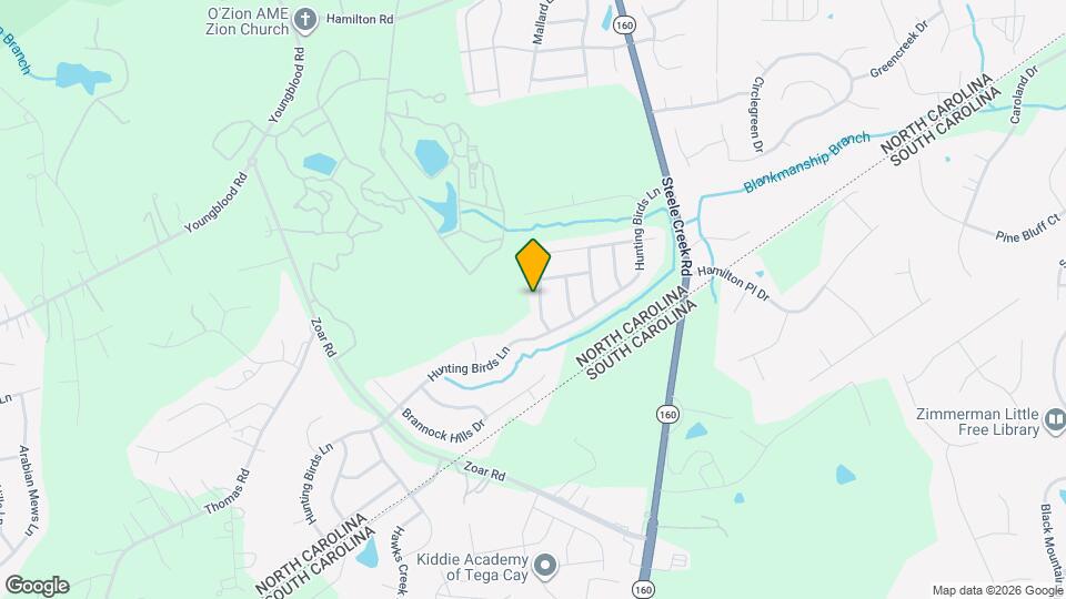 16716 Prairie Falcon Ln Map and Location Details