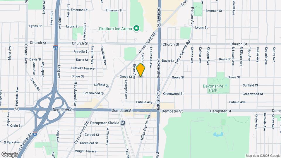8956 Lamon Ave Map and Location Details