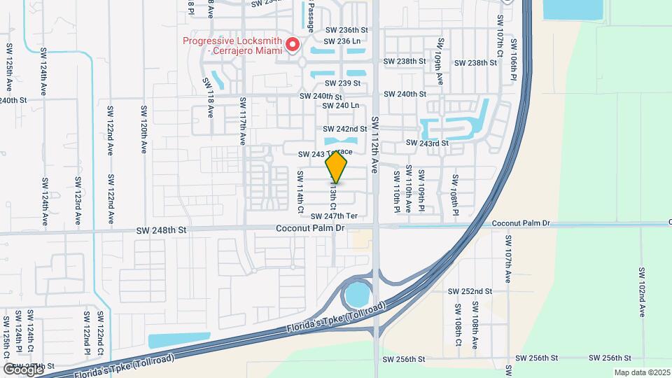 11321 SW 246th St, Unit Karina Beltran Map and Location Details