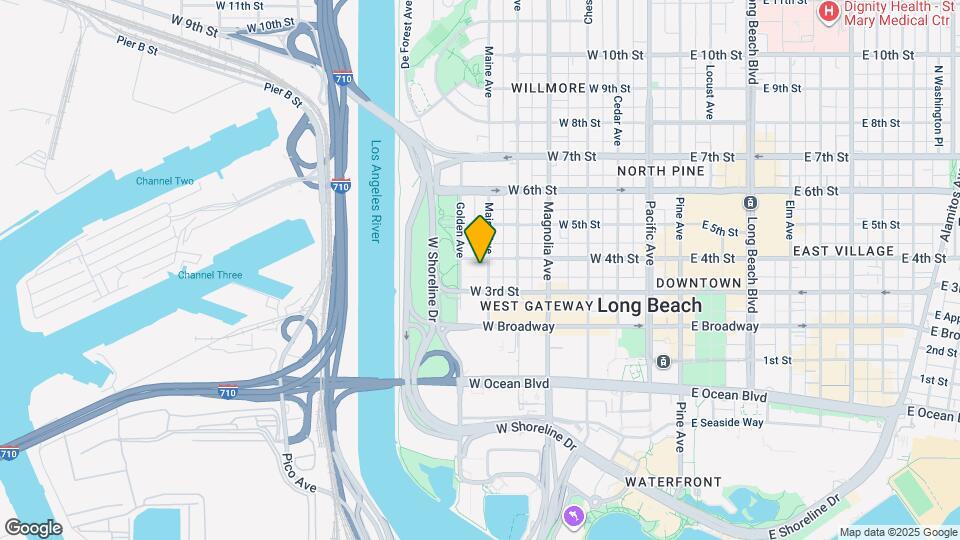 720 W 4th St Map and Location Details