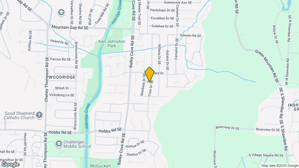 14008 Coys Dr SE Map and Location Details