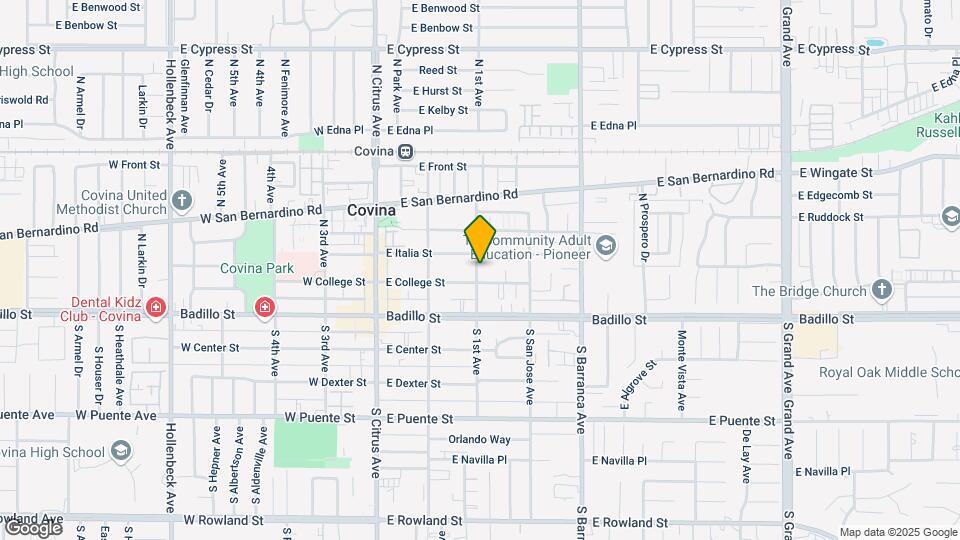 305 E College St Map and Location Details