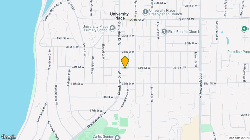 8408 33rd St W Map and Location Details