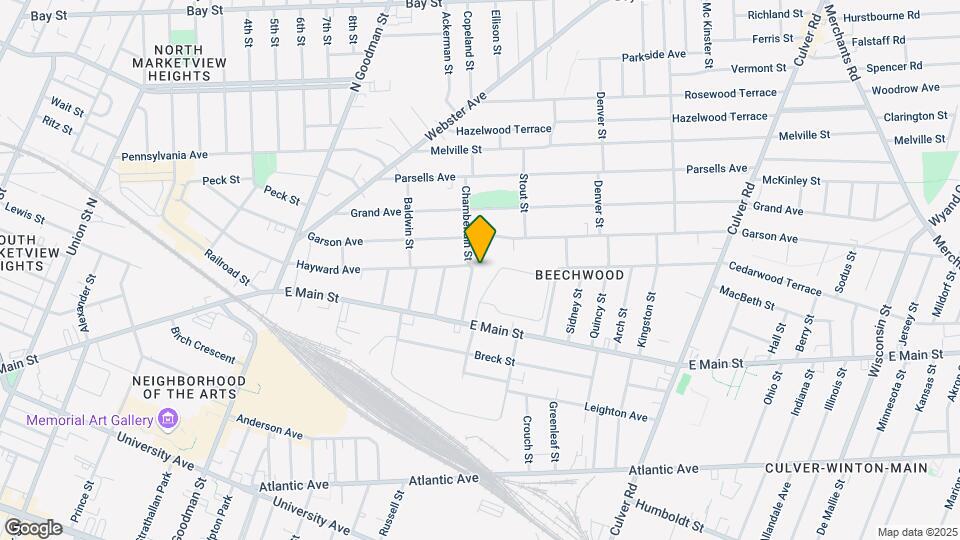 591-593 Hayward Ave Map and Location Details