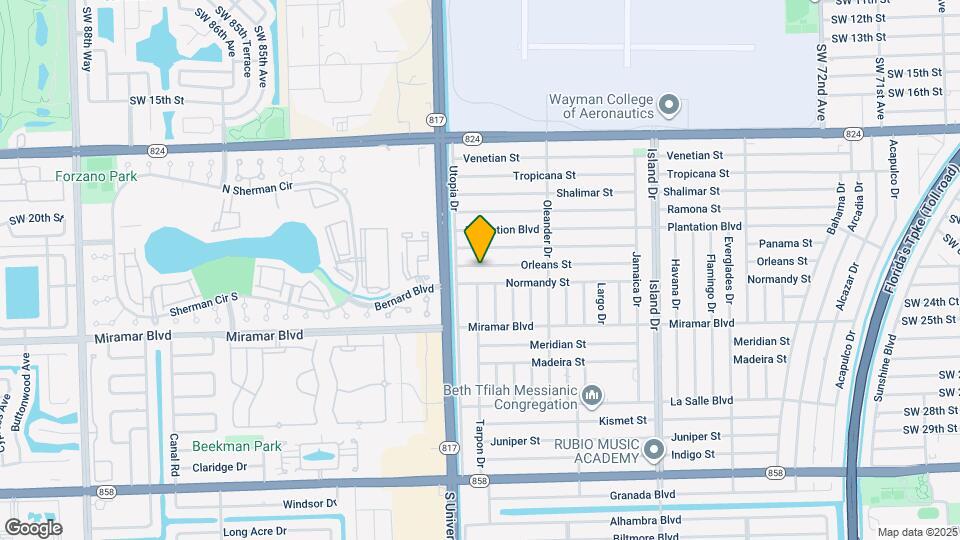 7960 Orleans St Map and Location Details