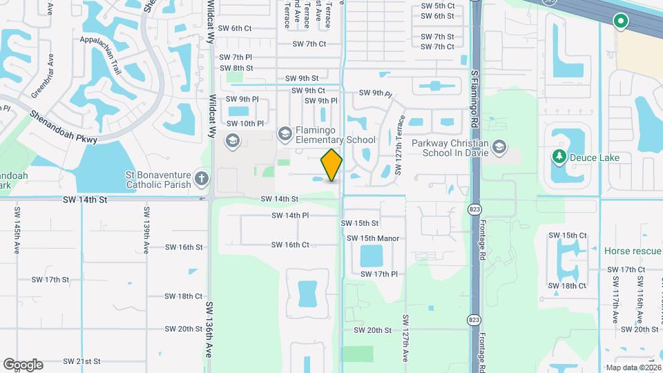 13023 Davie Oaks Dr Map and Location Details