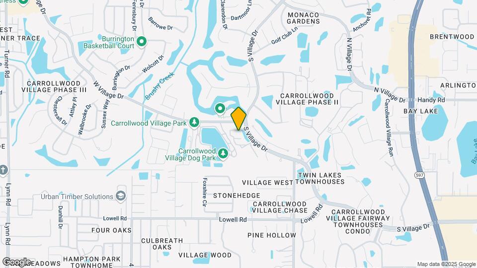 13612 S Village Dr Map and Location Details