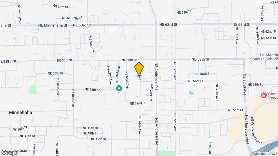5506 NE 66th Ave Map and Location Details