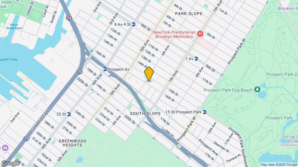281 16th St Mapa y Detalles de la Ubicación