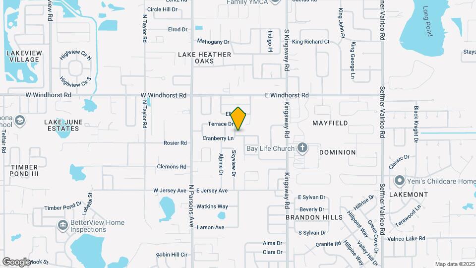 318 Terrace Dr Map and Location Details