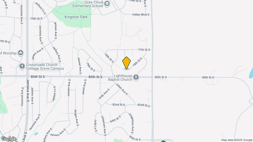 9801 78th St S Map and Location Details