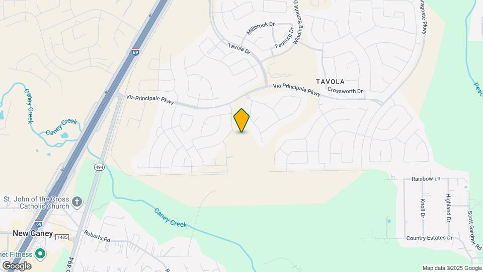 18984 Caney Frst Dr Map and Location Details