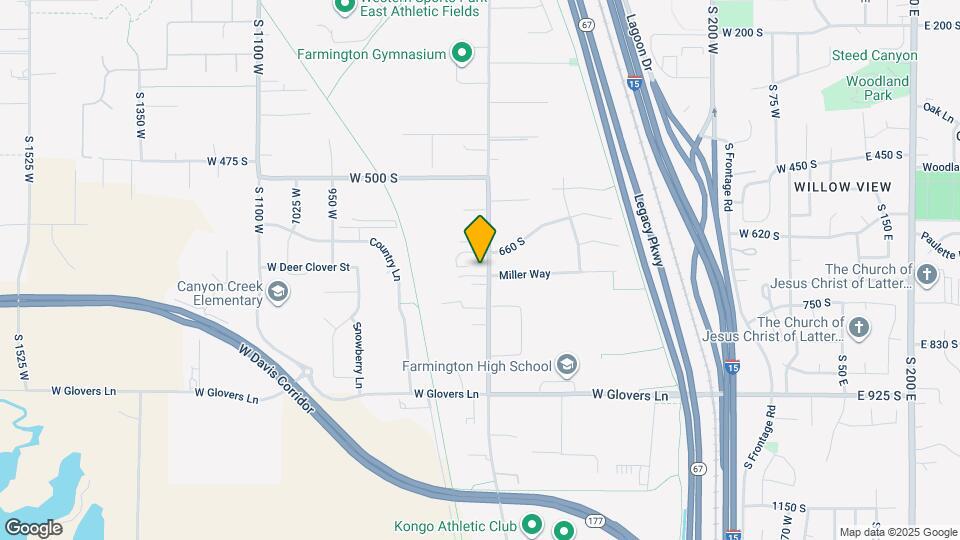 678 S 650 W-Unit -Basement Map and Location Details