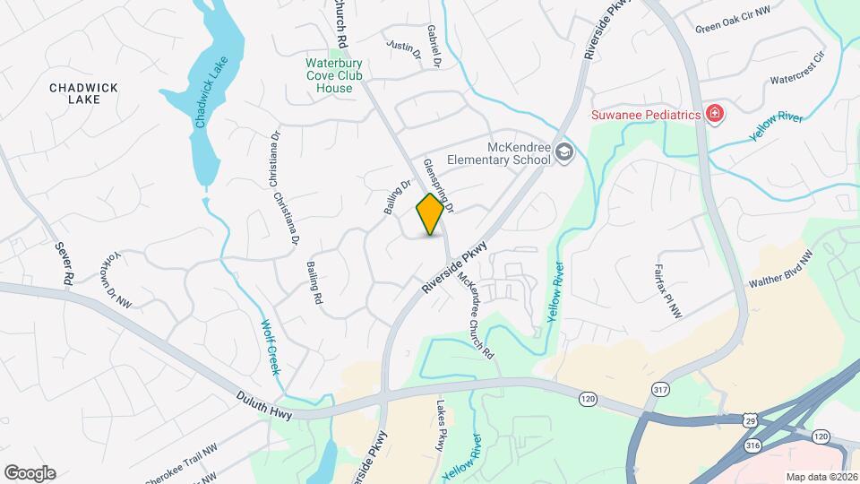 920 Orchard Mill Ln Map and Location Details