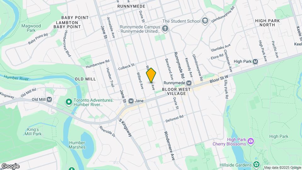 490 Windermere Ave Map and Location Details