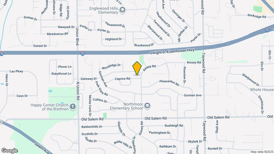 4033 Caprice Rd Map and Location Details