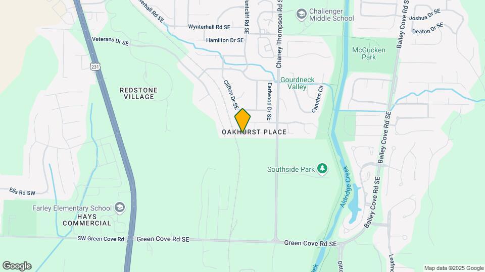 2504 Millwood Cir SE Map and Location Details