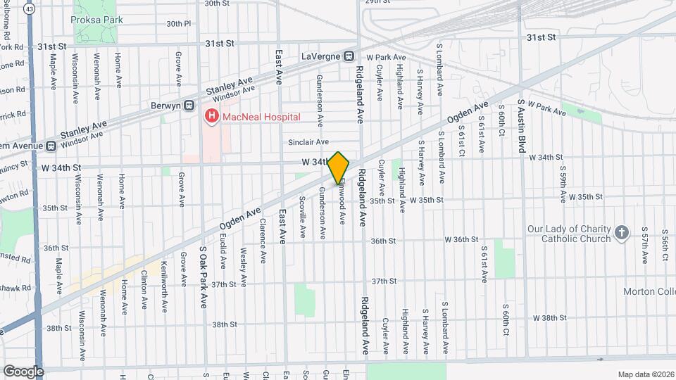 2432 Elmwood Ave Map and Location Details