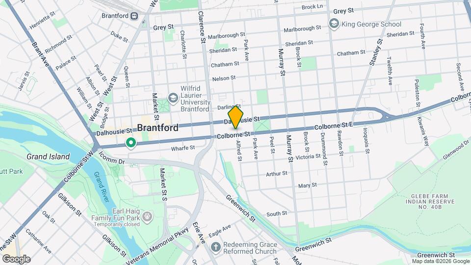 342 Colborne St Map and Location Details