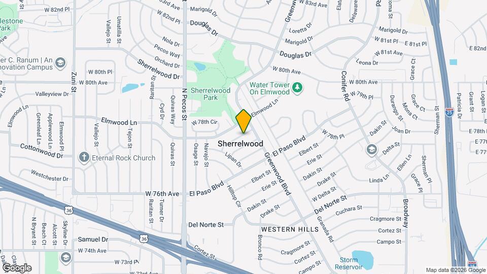 1284 Ember St Map and Location Details