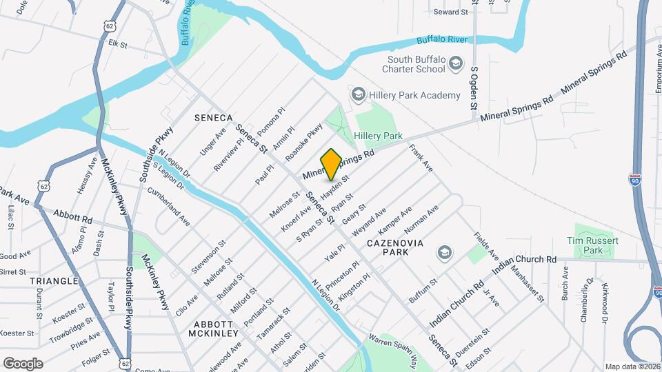 34 Hayden St Map and Location Details