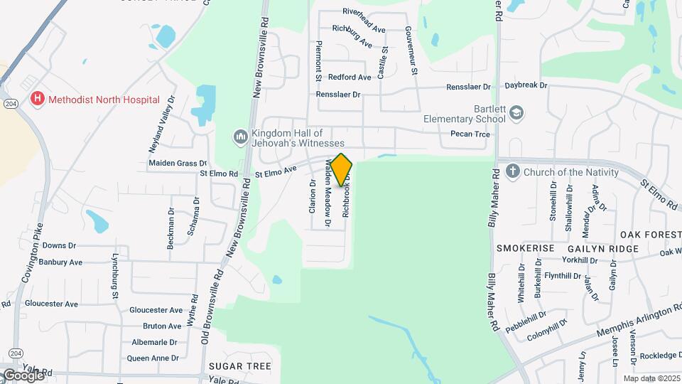 3815 Richbrook Dr Map and Location Details