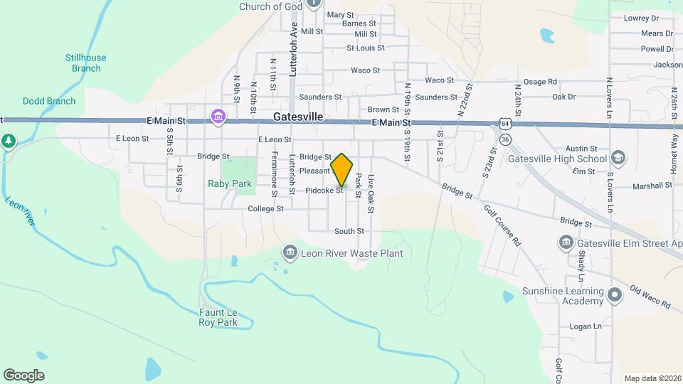 1416 Pidcoke St Map and Location Details