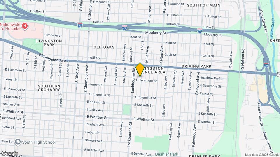 901 Miller Ave Map and Location Details
