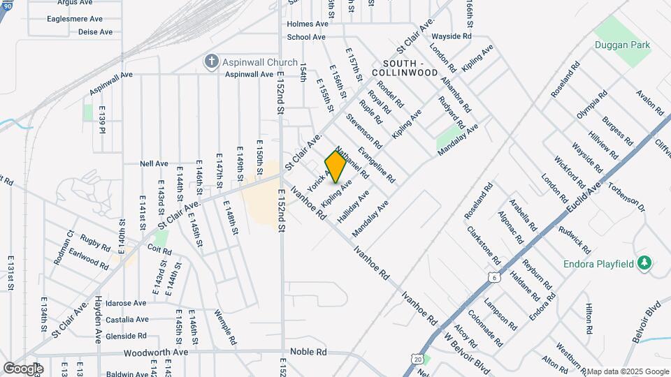 15517 Kipling Ave Map and Location Details