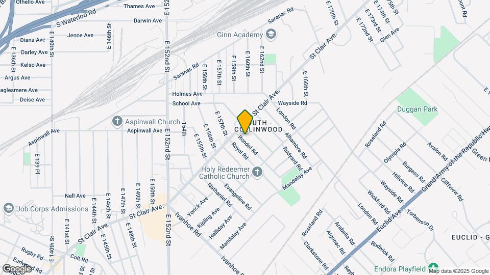 843 Rondel Rd Map and Location Details