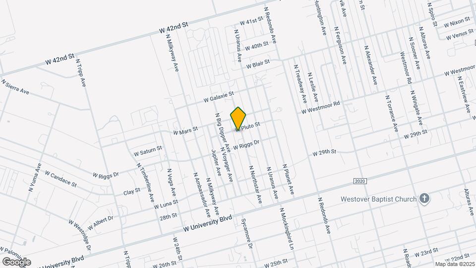 3519 N Northstar Ave Map and Location Details