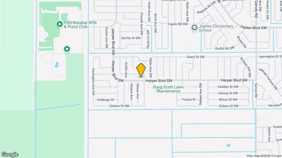 1171 Harper Blvd SW Map and Location Details