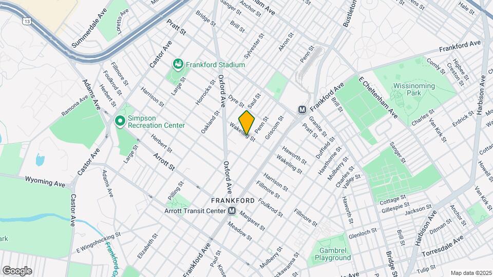 4938 Penn St Map and Location Details