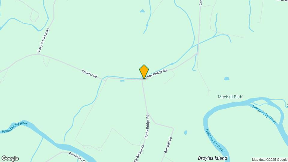 400 Corby Bridge Rd Map and Location Details