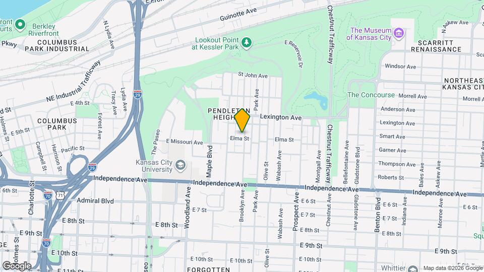 336 Brooklyn, Unit 338-2 Map and Location Details