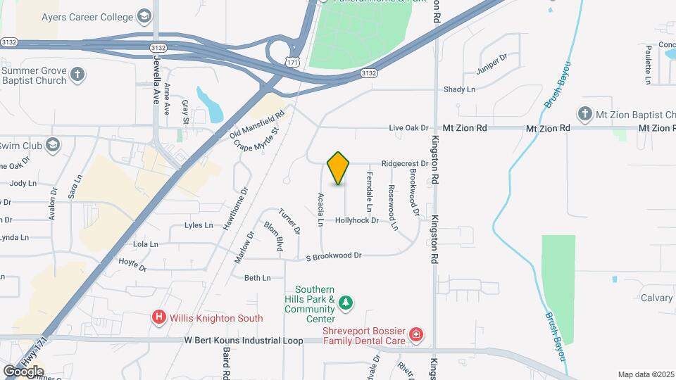 8912 Sweetbriar Ln Map and Location Details