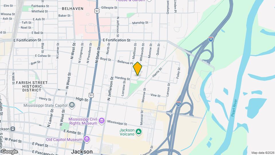 809 Riverview Dr Map and Location Details