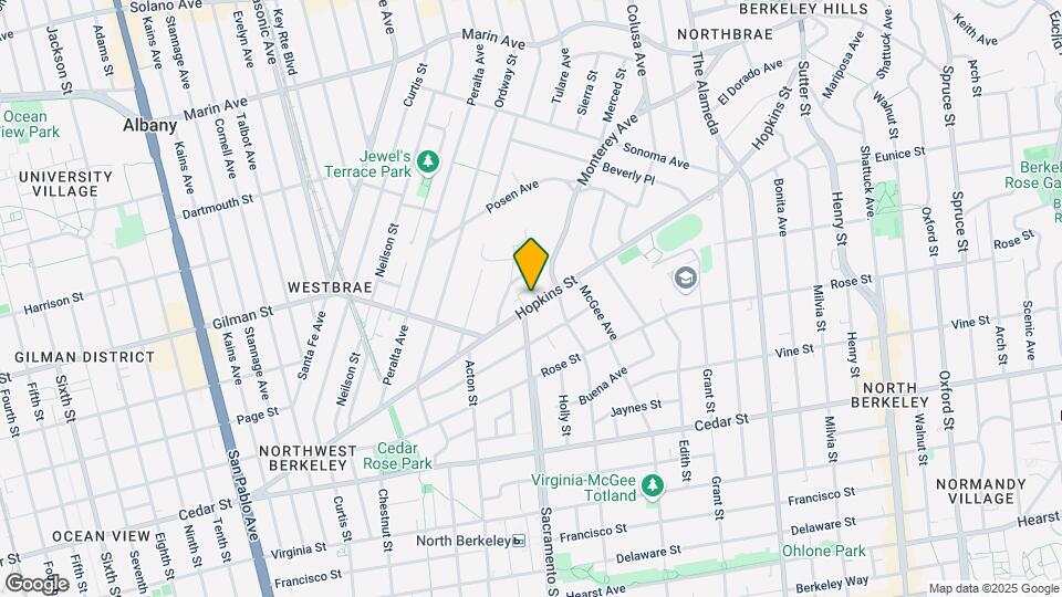1515 Hopkins St Map and Location Details