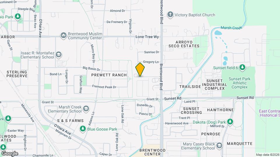 211 Brushwood Pl Map and Location Details