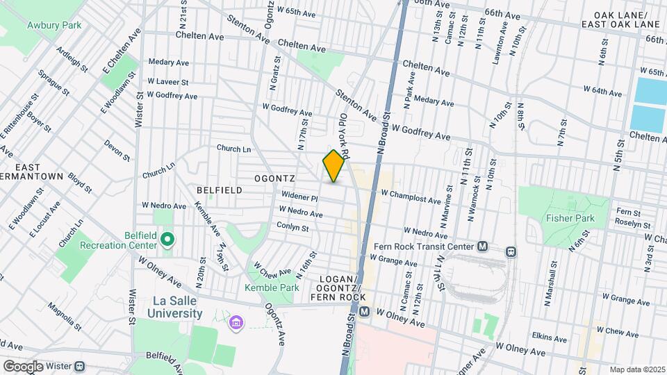 1520 W Champlost Ave Map and Location Details