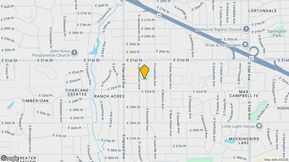 3220 S Knoxville Ave Map and Location Details