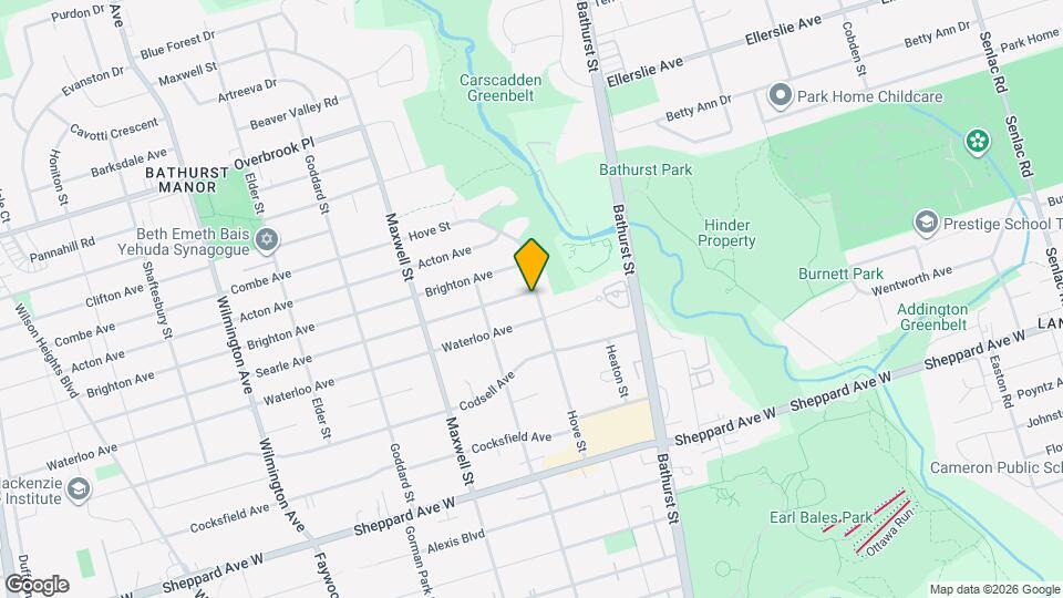 69 Searle Ave Map and Location Details