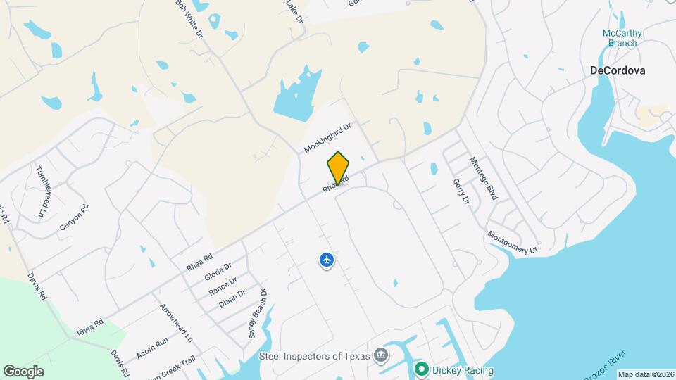 3609 Upper Lake Cir Map and Location Details