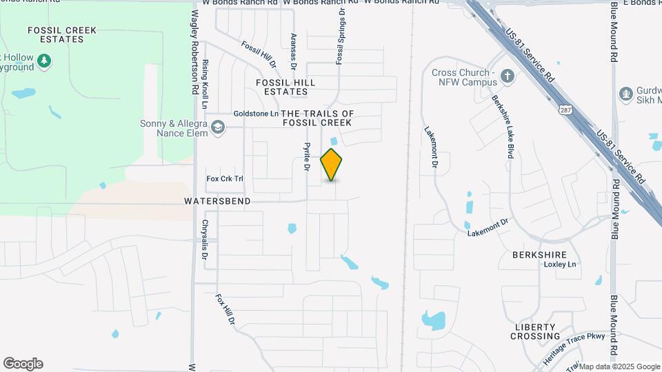 10217 Feldspar Dr Map and Location Details