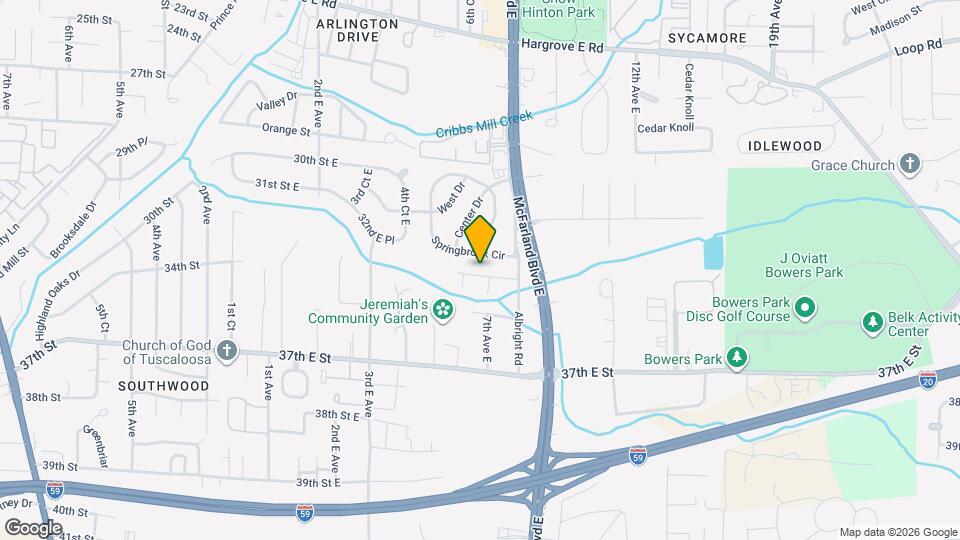 624 E 33rd St Map and Location Details