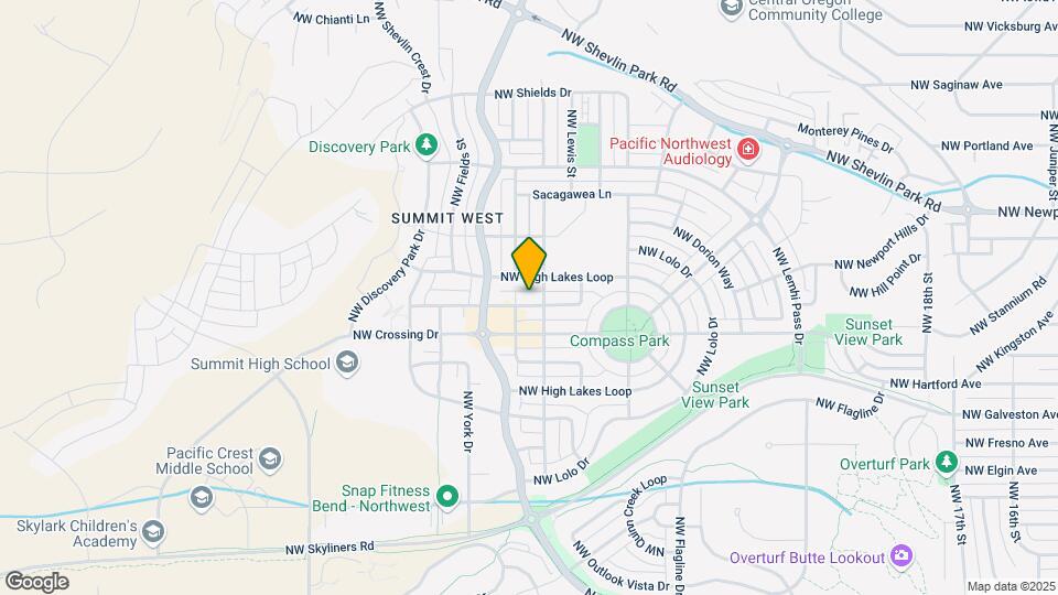 2620 NW Ordway Ave Map and Location Details