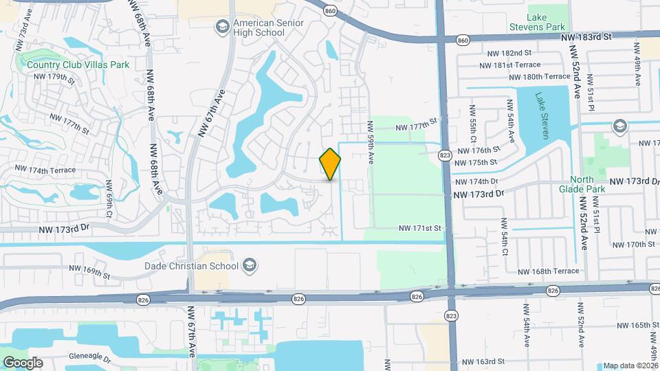 17298 NW 60th Ct Map and Location Details