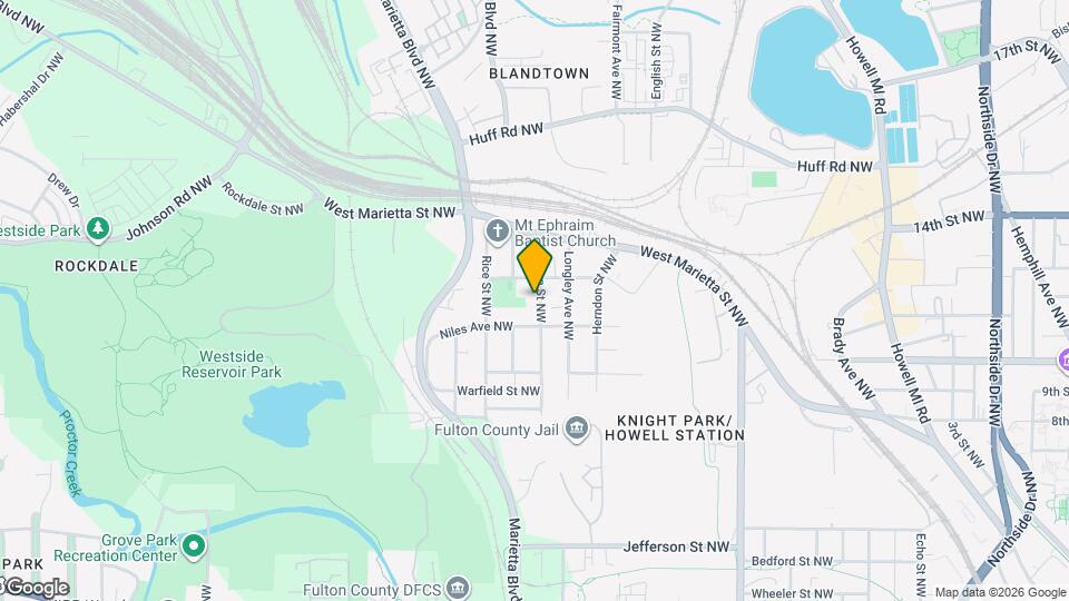 1046 Tilden St NW, Unit C Map and Location Details